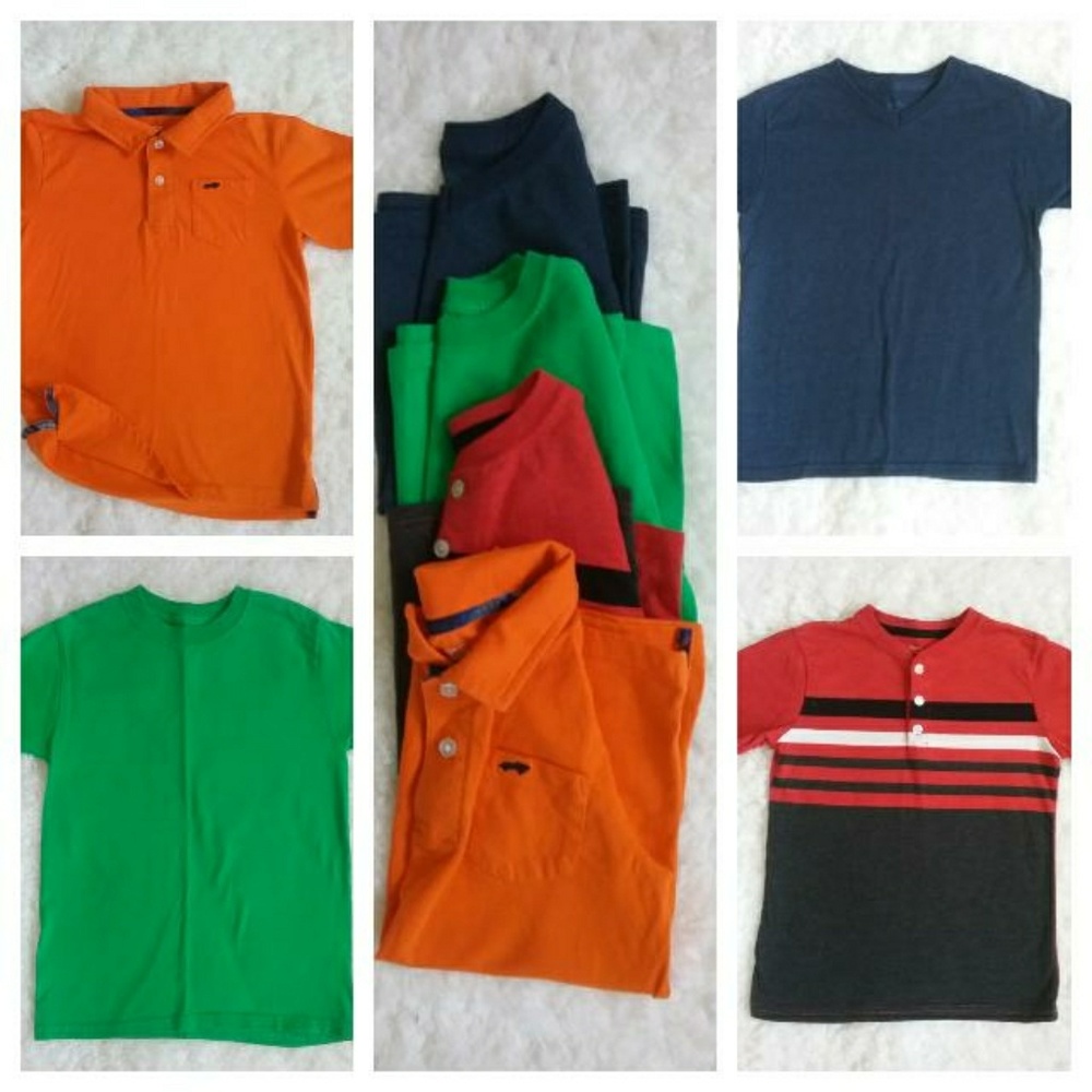 Garanimals\ Fruit loom Boys Short Sleeve Four Tees